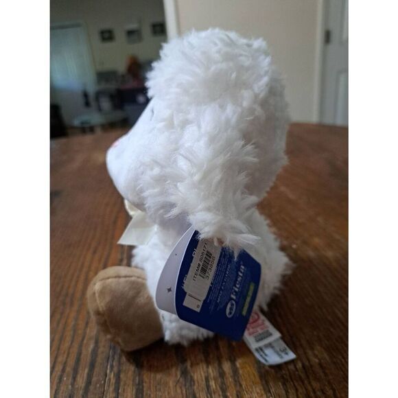 New Fiesta Toy Musical Inspirational Messages Stuffed Plush Lamb Jesus Loves Me - Picture 2 of 8